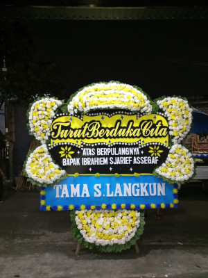 Papan Bunga Duka di Weda Selatan